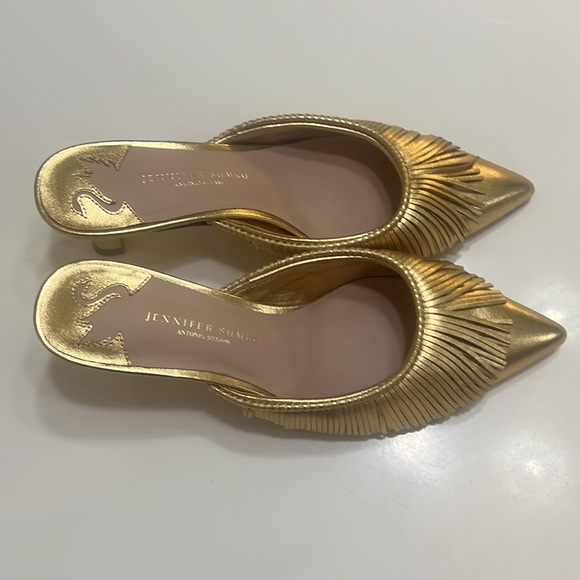 Gold kitten heels - Picture 3 of 4